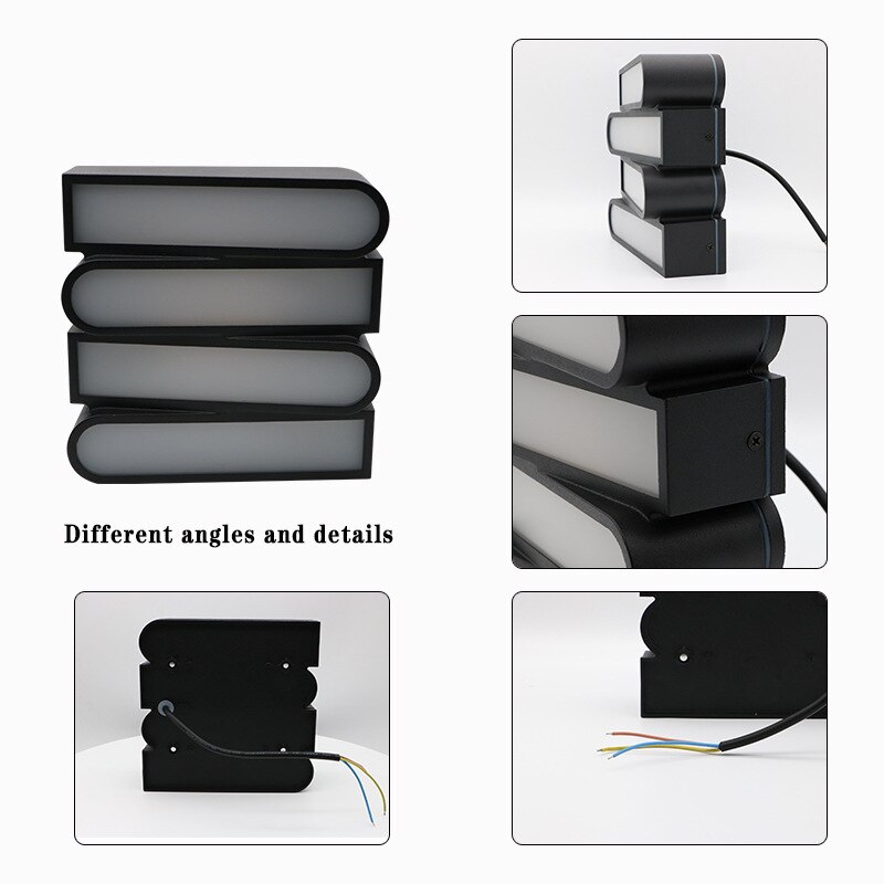 LED Wall Lamps Wooden Light - Image 6